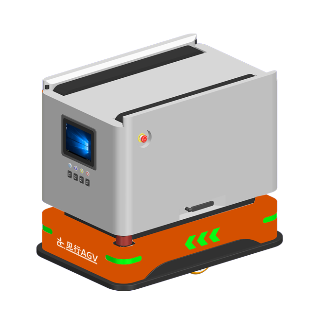 AGV小車自動消毒輪轂，食品廠告別交叉感染